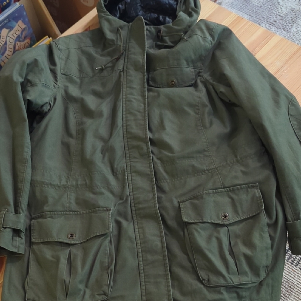 L.L. Bean Green Field Insulated Jacket